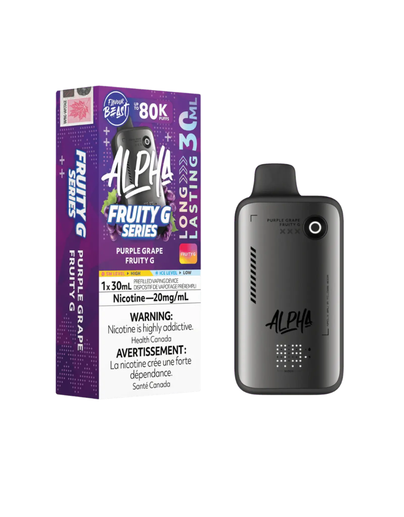Flavour Beast Flavour Beast | Alpha Disposable Device (30mL) 20mg (Fruity G)