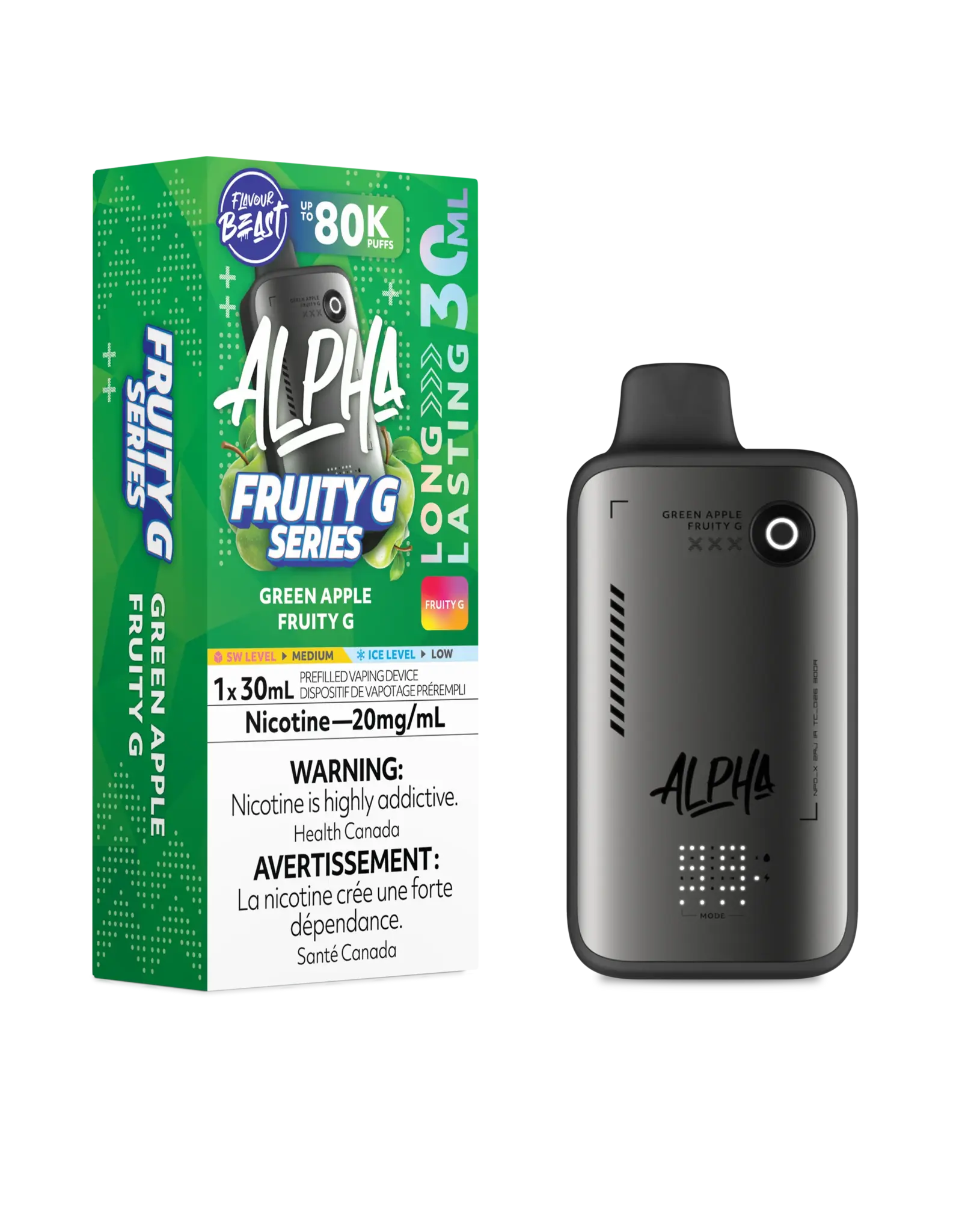 Flavour Beast Flavour Beast | Alpha Disposable Device (30mL) 20mg (Fruity G)