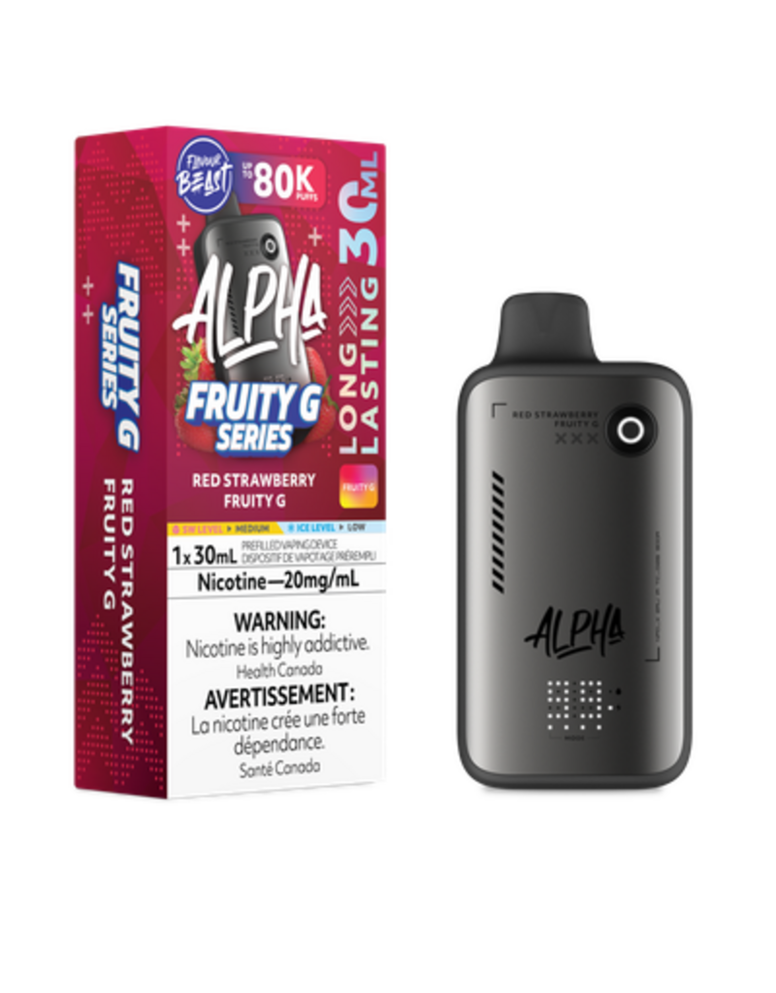 Flavour Beast Flavour Beast | Alpha Disposable Device (30mL) 20mg (Fruity G)