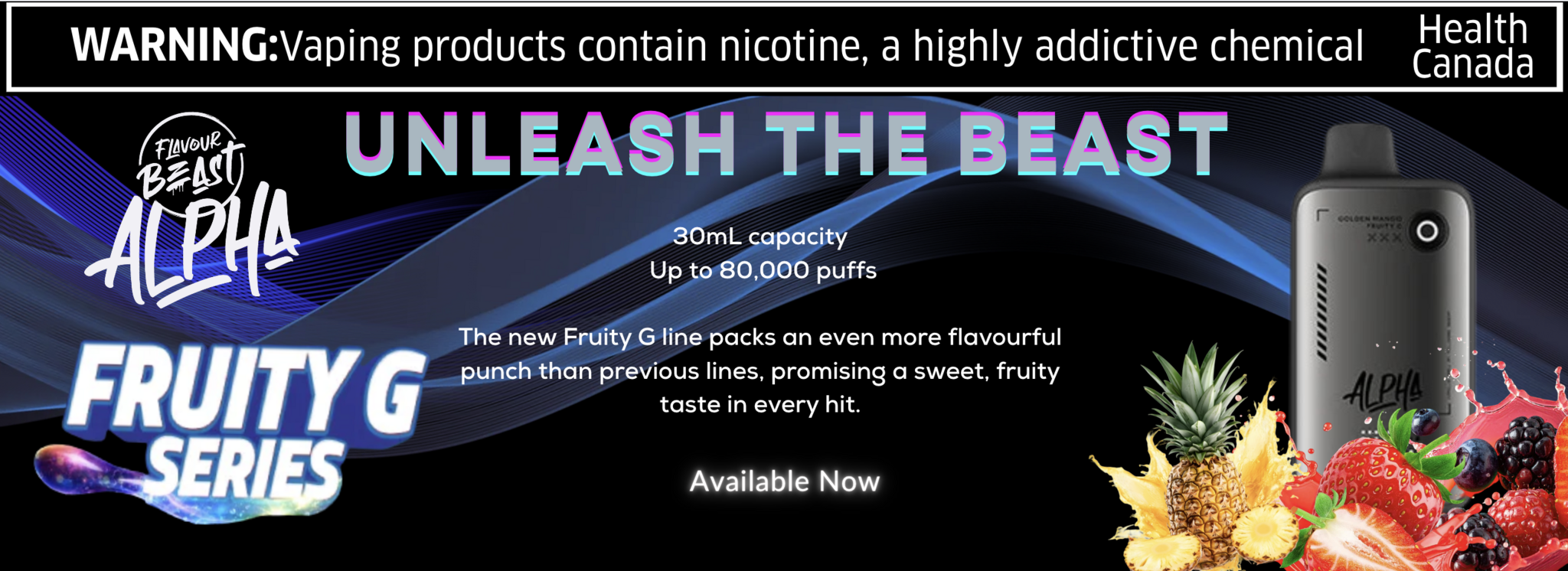 Alpha Fruity G Promo