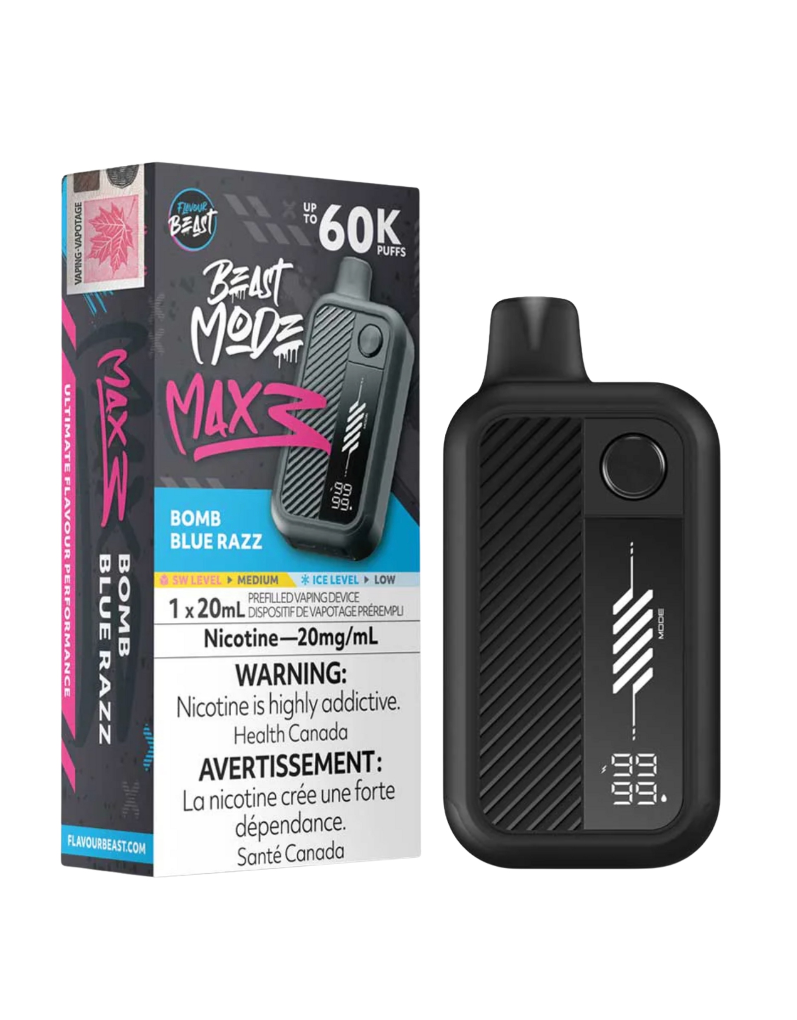 Flavour Beast Flavour Beast | Beast Mode Max 3 | 60K Disposable Device (20mL)