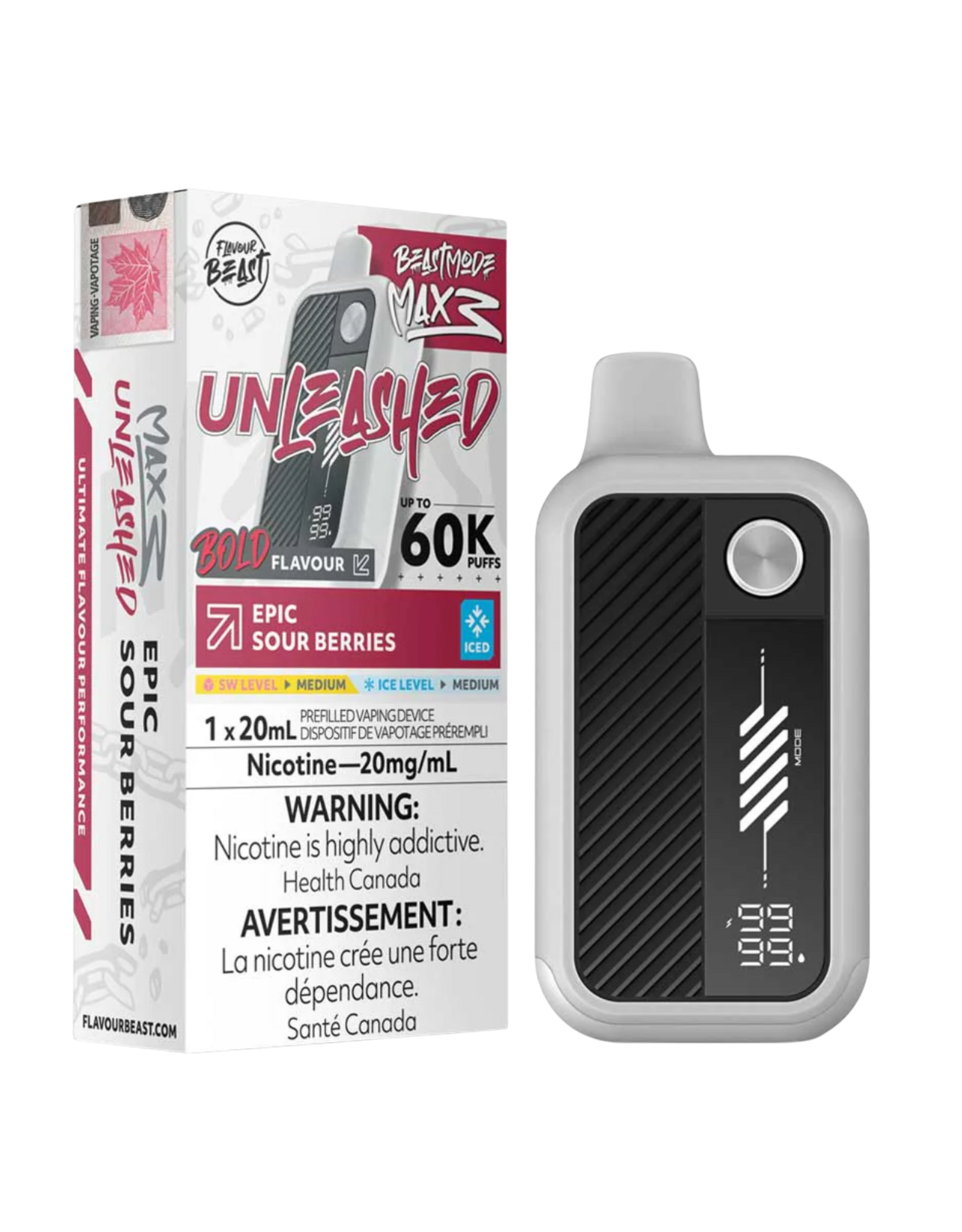 Flavour Beast Flavour Beast | Beast Mode Max 3 | 60K Disposable Device (20mL)