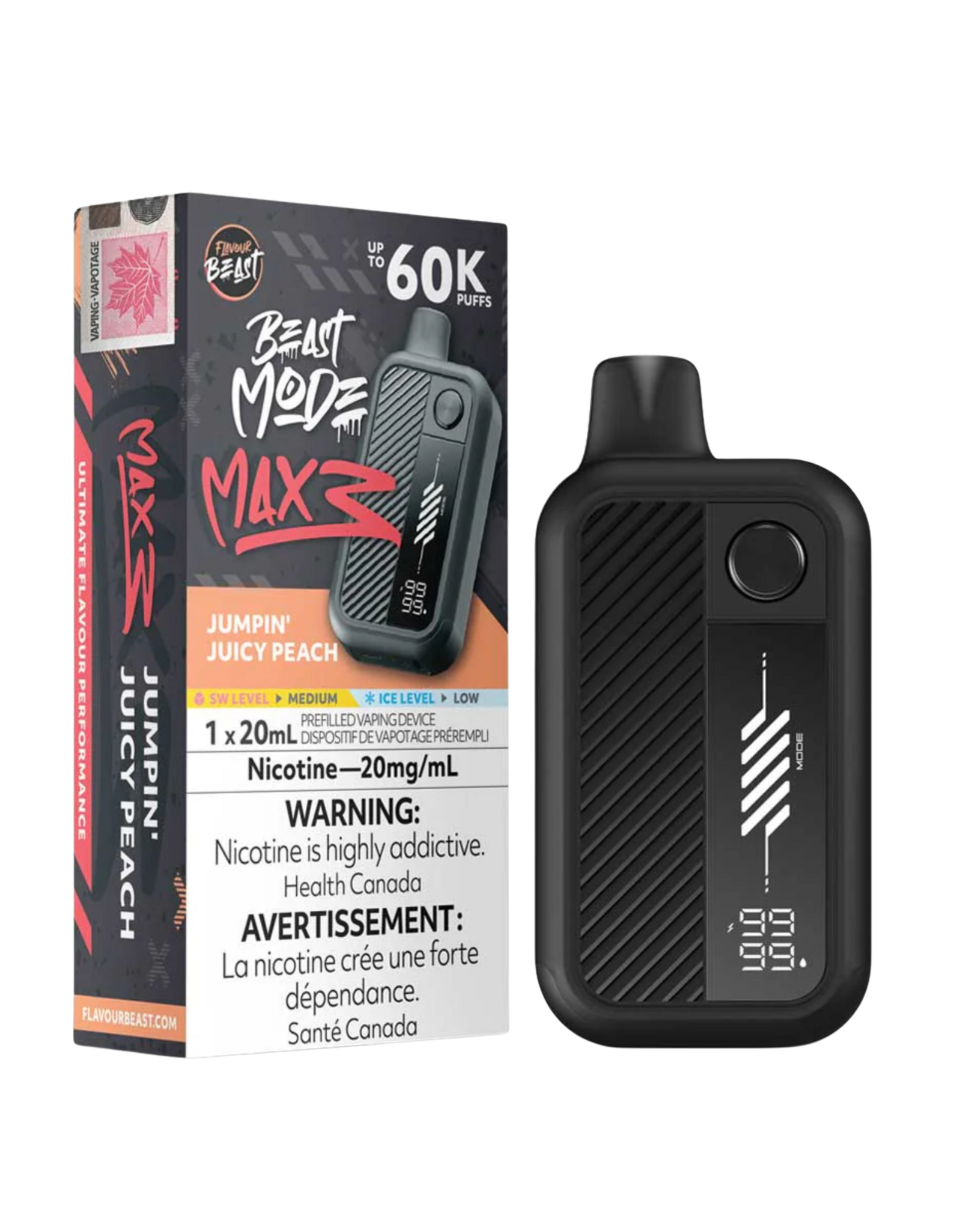 Flavour Beast Flavour Beast | Beast Mode Max 3 | 60K Disposable Device (20mL)