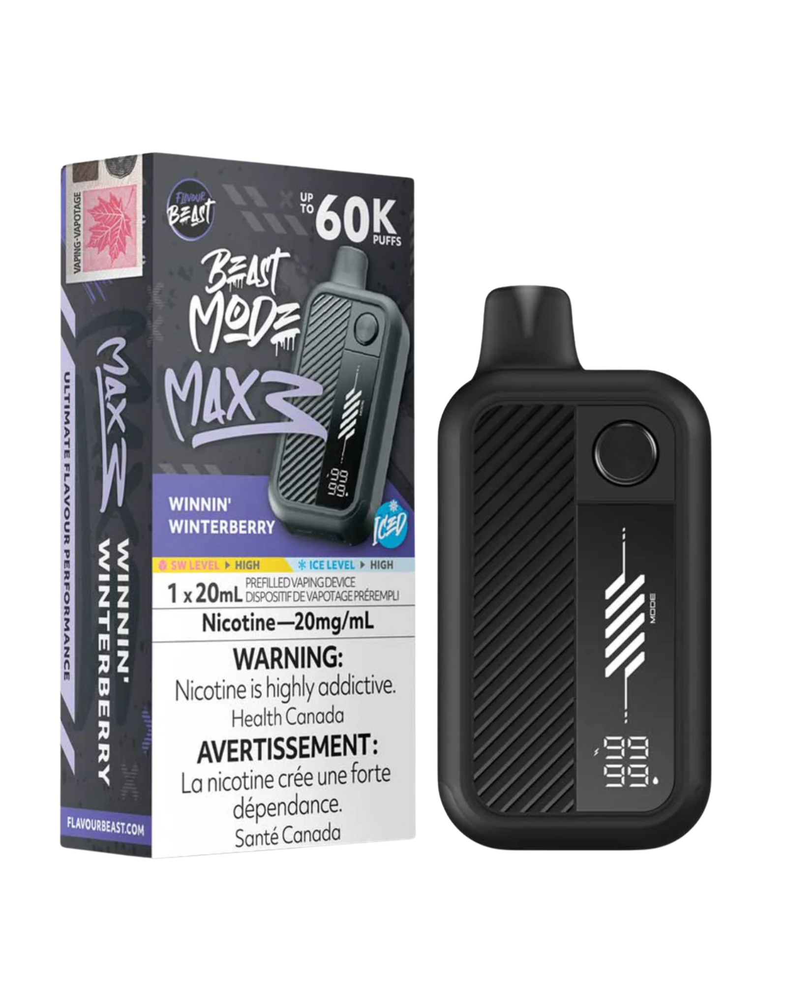 Flavour Beast Flavour Beast | Beast Mode Max 3 | 60K Disposable Device (20mL)