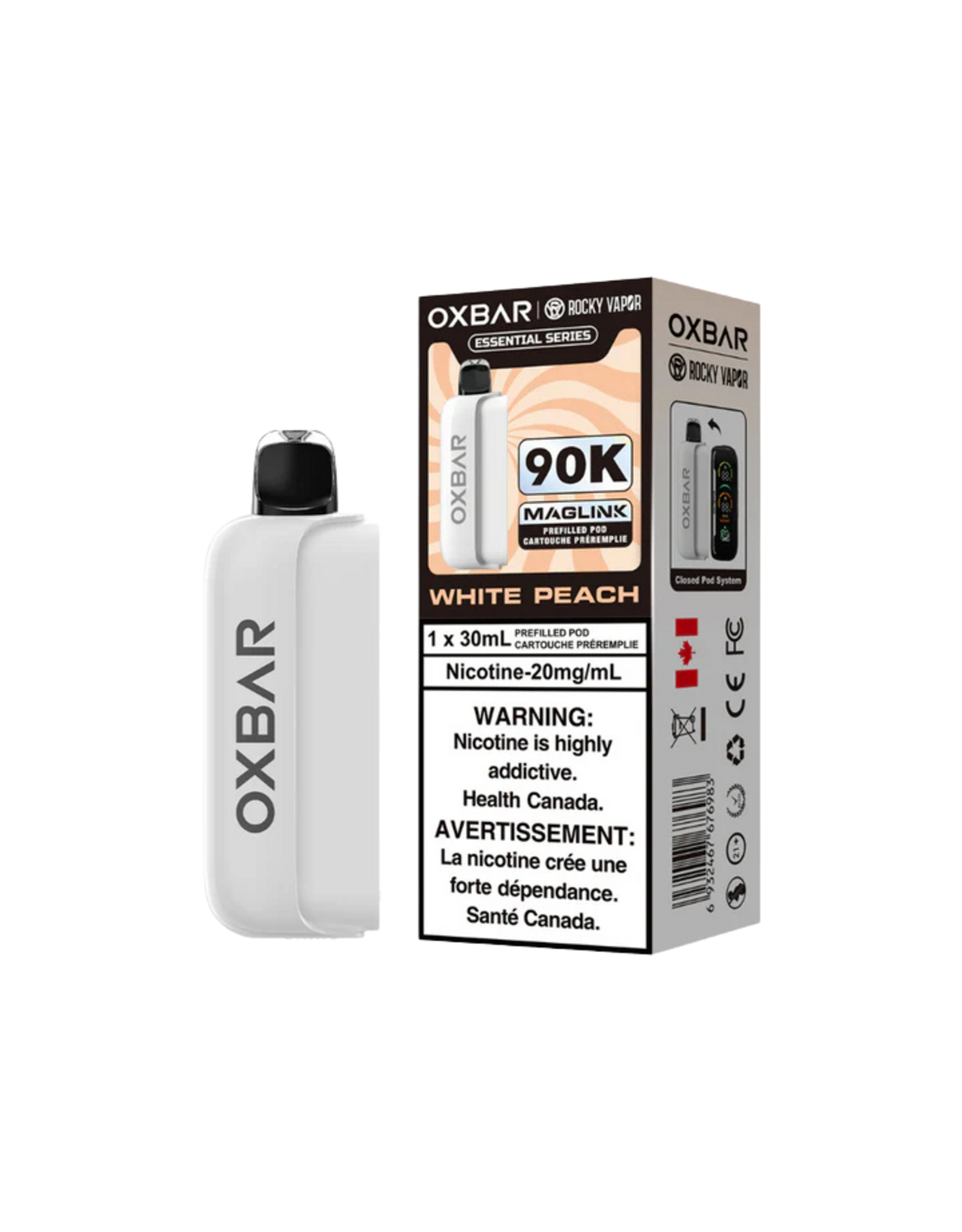 Oxbar Oxbar | Maglink | 90K Pod (30mL)
