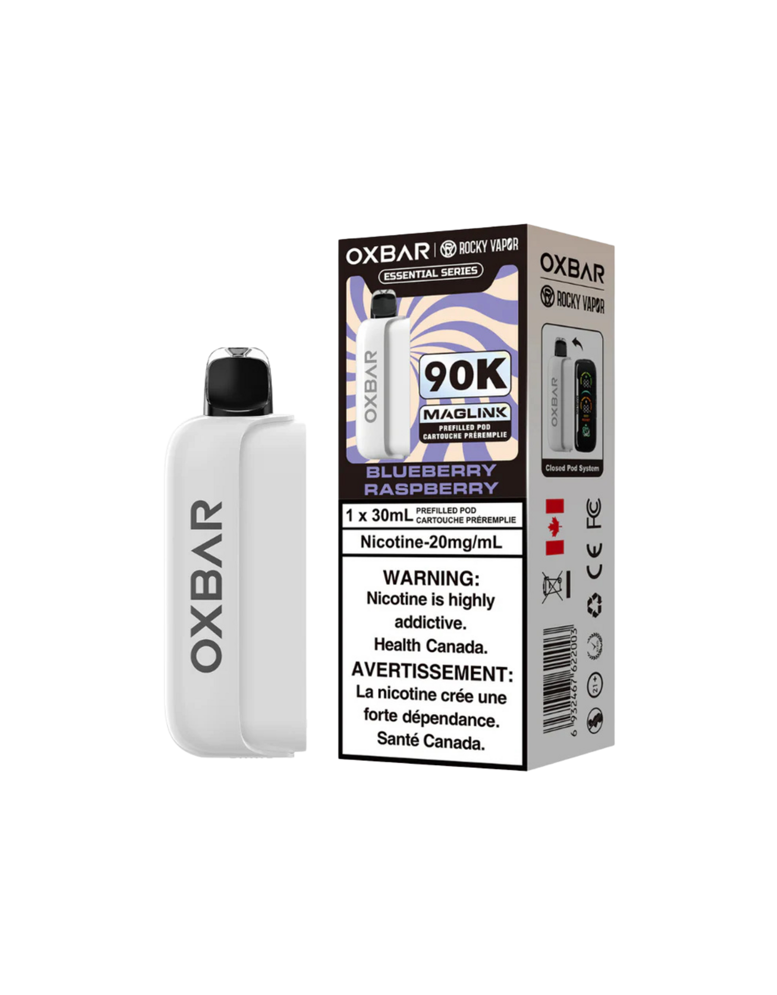 Oxbar Oxbar | Maglink | 90K Pod (30mL)