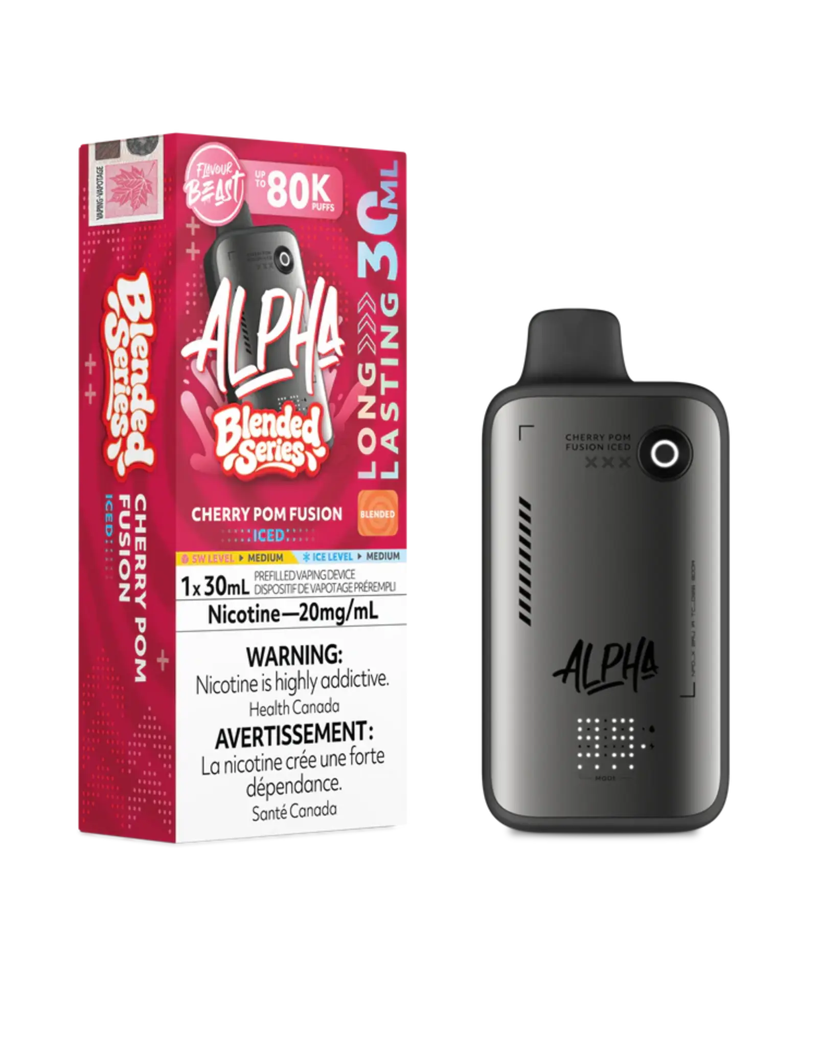 Flavour Beast Flavour Beast | Alpha Disposable Device (30mL) 20mg (Blended)
