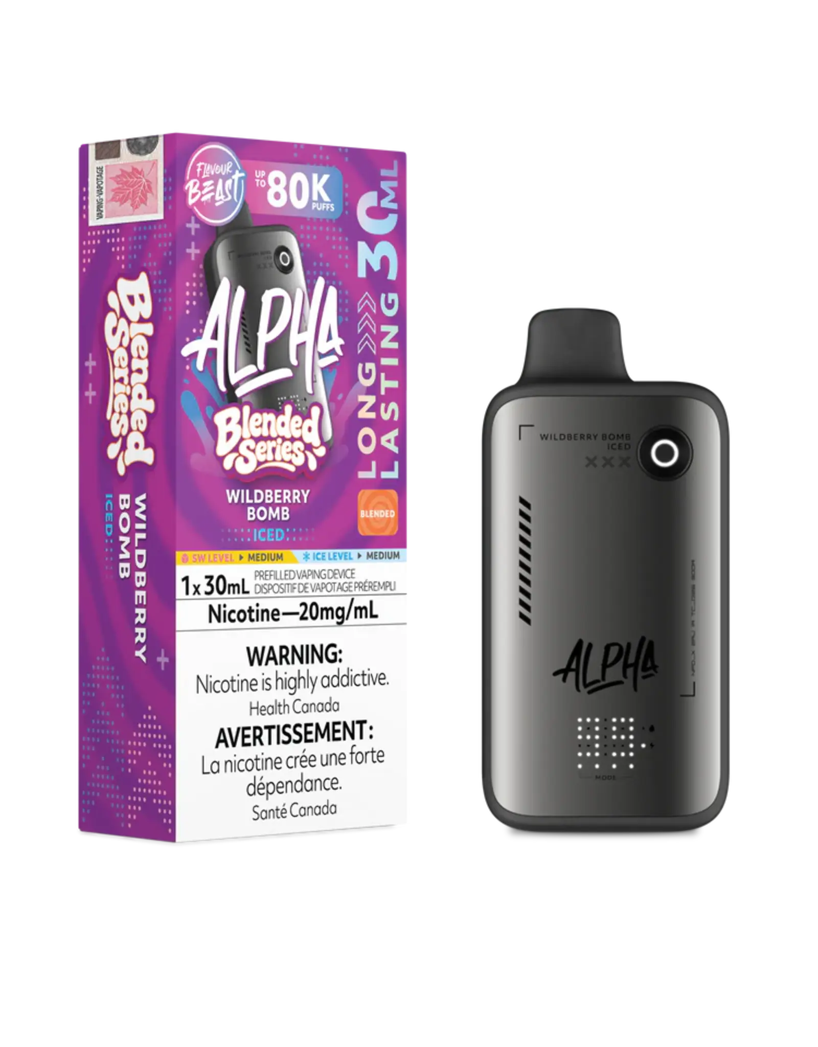 Flavour Beast Flavour Beast | Alpha Disposable Device (30mL) 20mg (Blended)