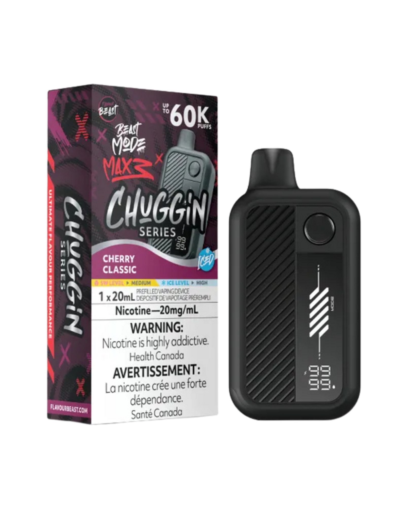 Flavour Beast Flavour Beast  | Beast Mode Max 3 | 60K Disposable Device | Chuggin (20mL)