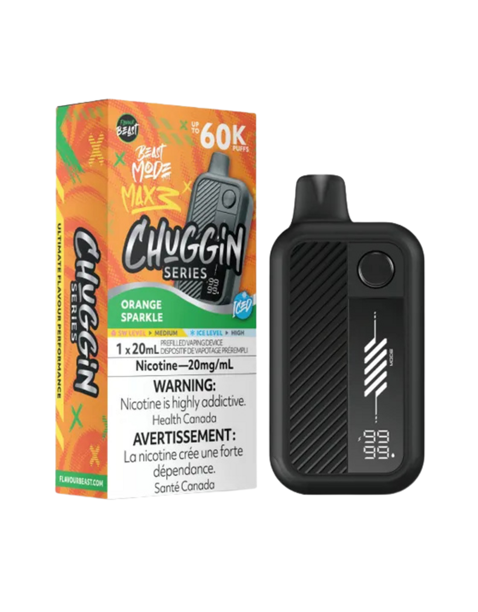 Flavour Beast Flavour Beast  | Beast Mode Max 3 | 60K Disposable Device | Chuggin (20mL)