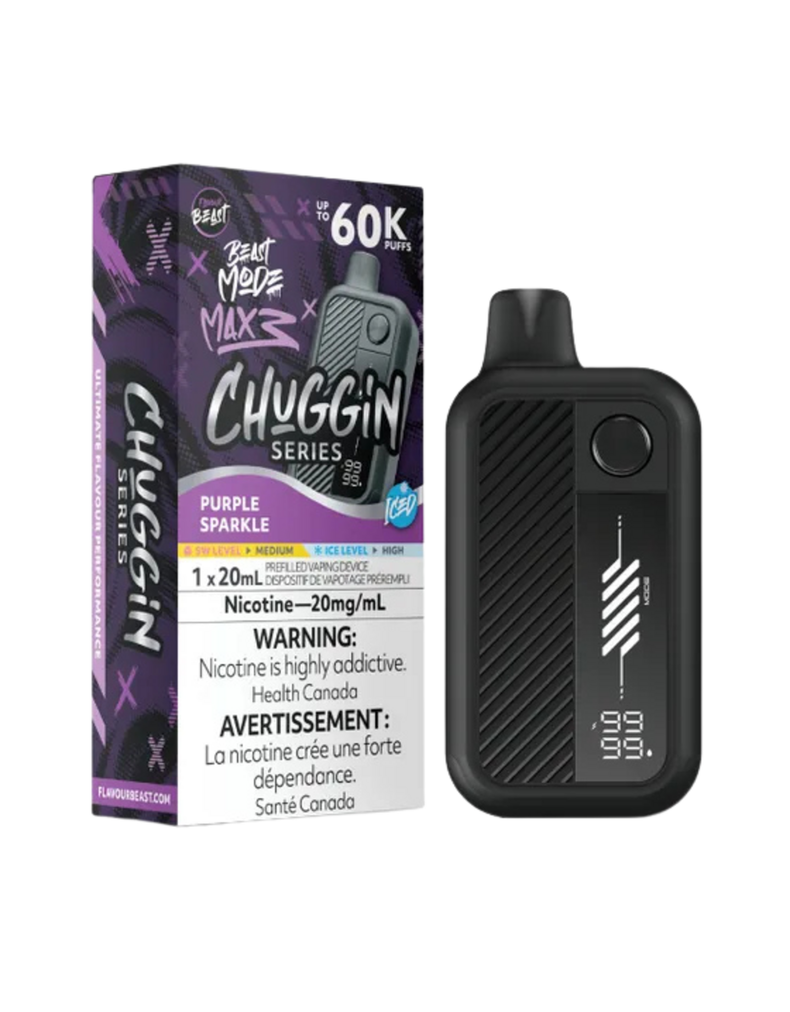 Flavour Beast Flavour Beast  | Beast Mode Max 3 | 60K Disposable Device | Chuggin (20mL)