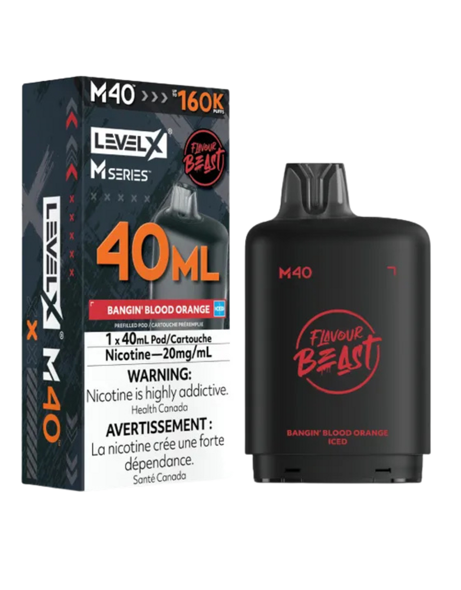 Flavour Beast Level X M Series | Flavour Beast 160K Pod (40mL)
