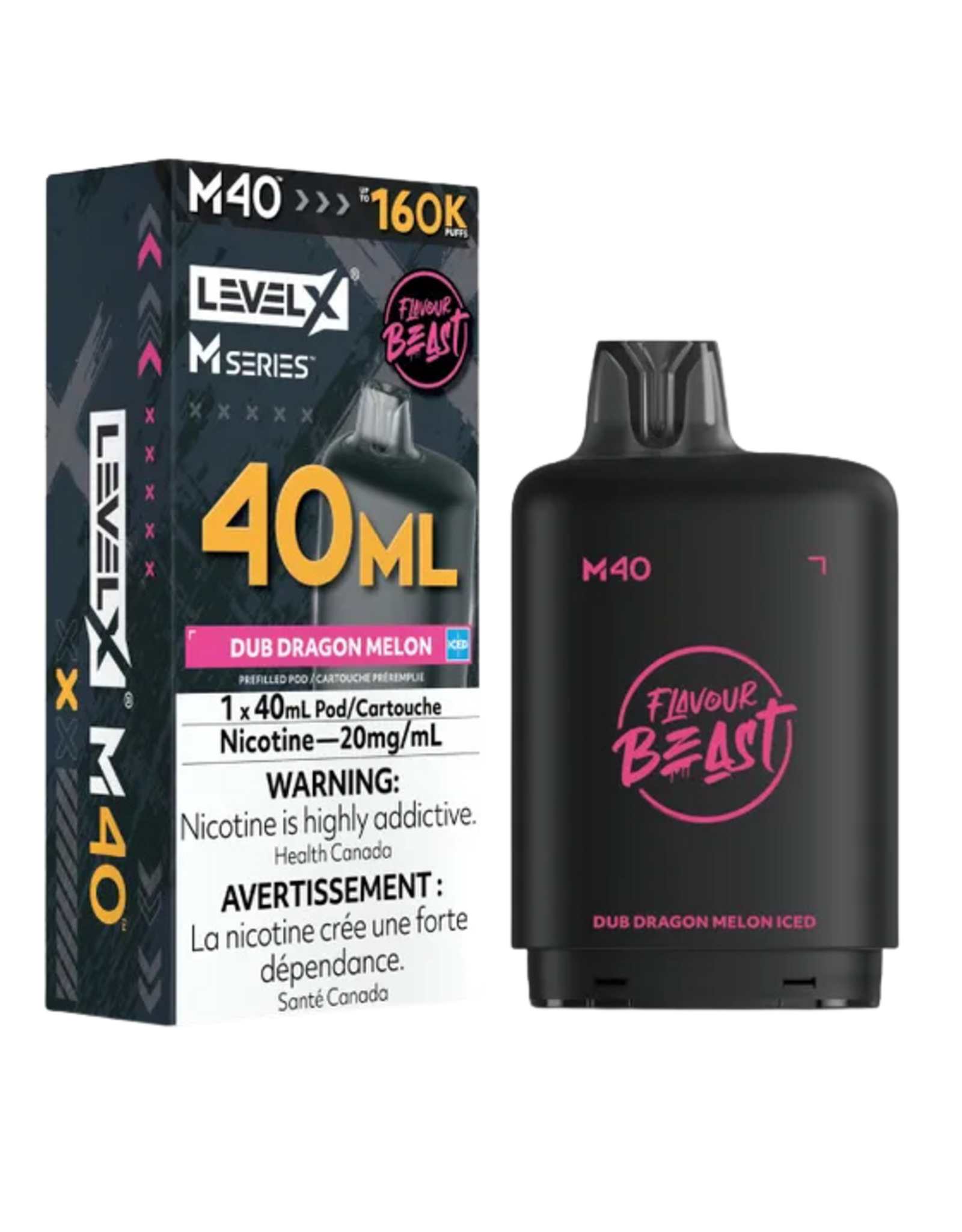 Flavour Beast Level X M Series | Flavour Beast 160K Pod (40mL)