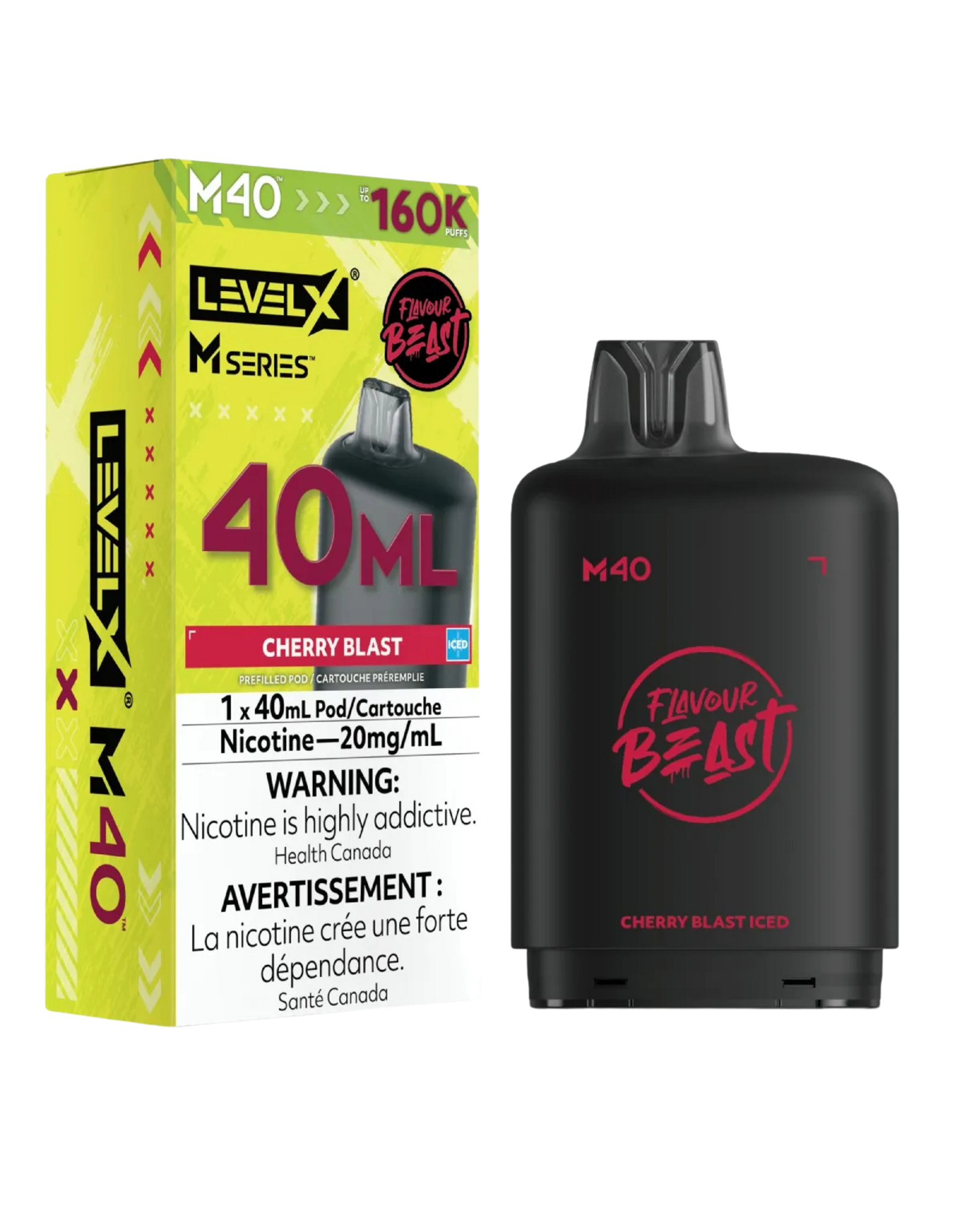 Flavour Beast Level X M Series | Flavour Beast 160K Pod (40mL)