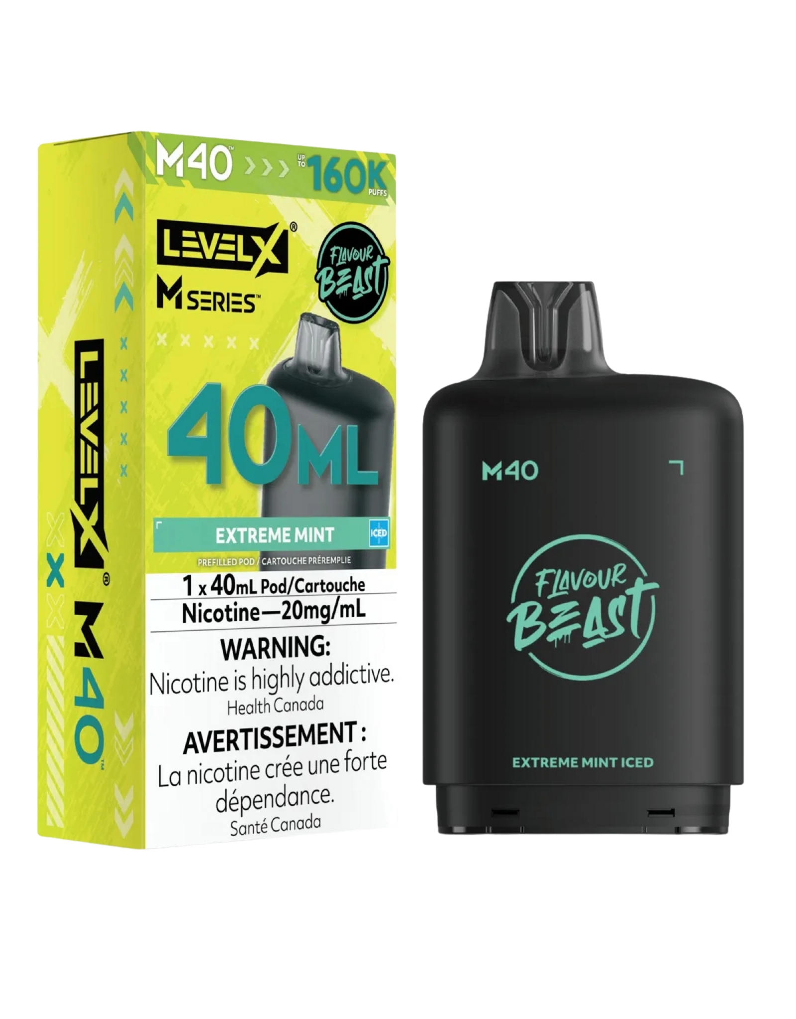 Flavour Beast Level X M Series | Flavour Beast 160K Pod (40mL)