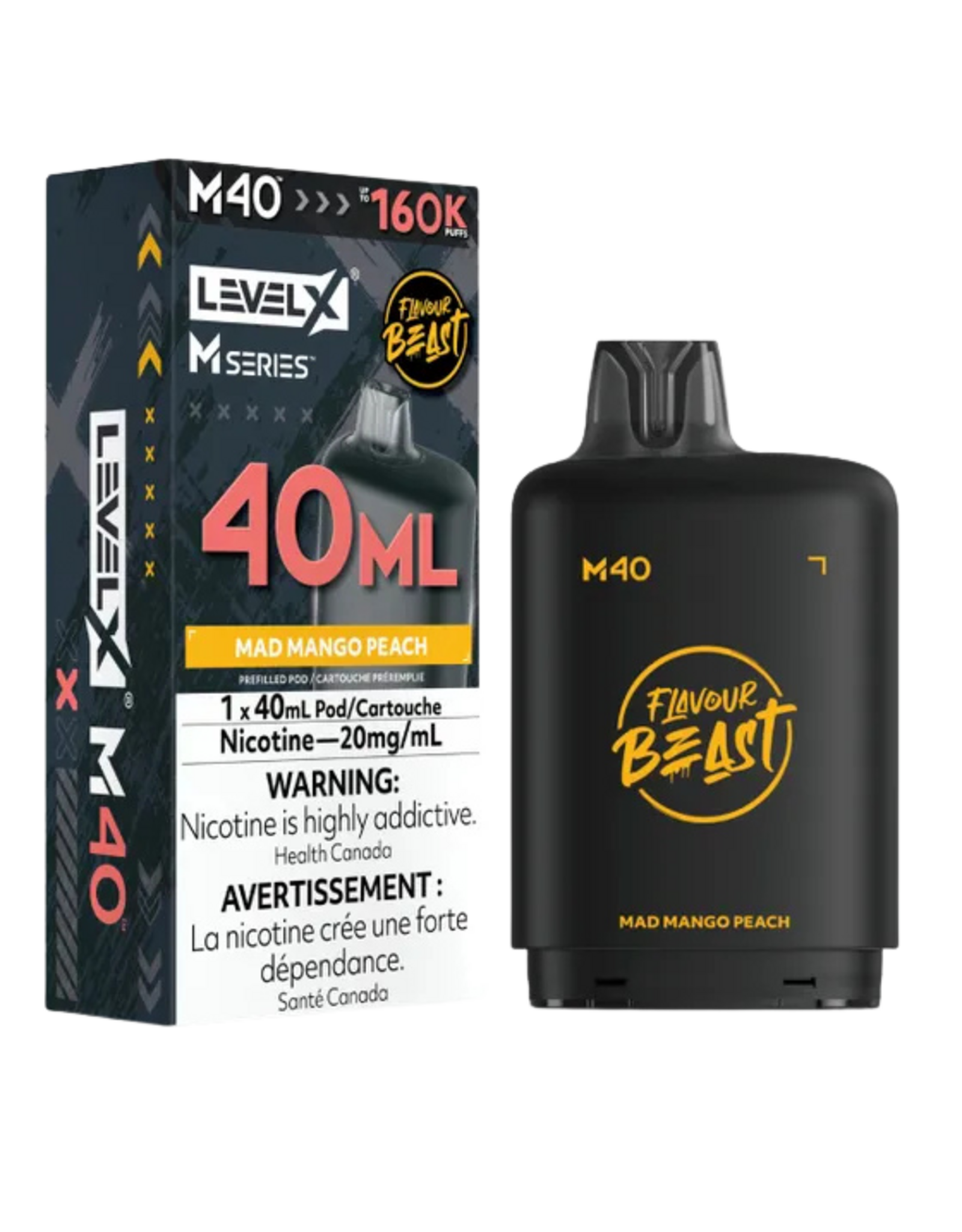 Flavour Beast Level X M Series | Flavour Beast 160K Pod (40mL)