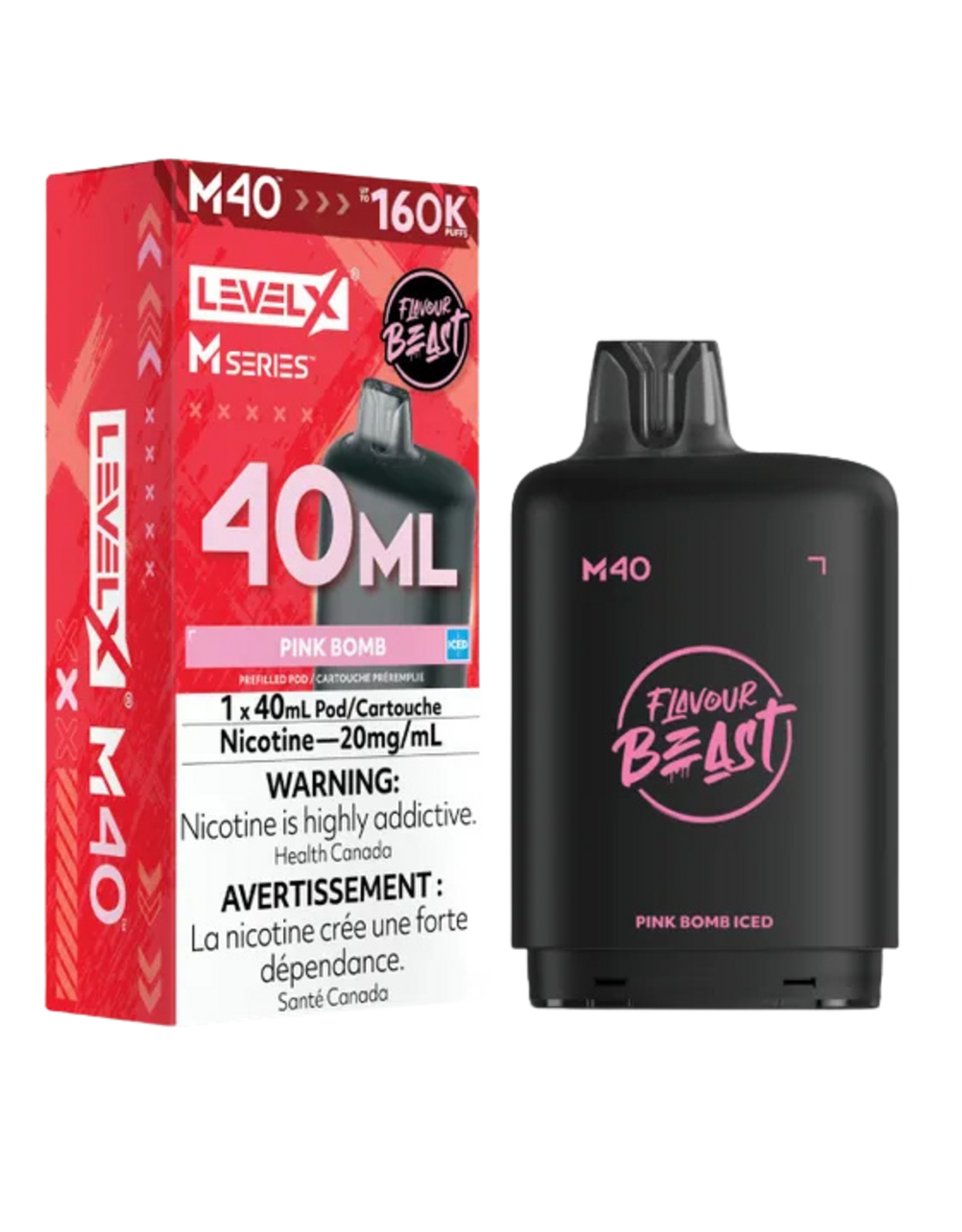 Flavour Beast Level X M Series | Flavour Beast 160K Pod (40mL)