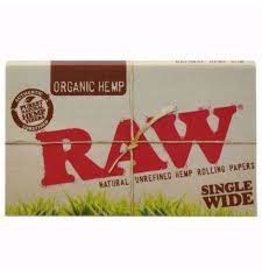 Raw Raw Organic Single Wide Rolling Papers