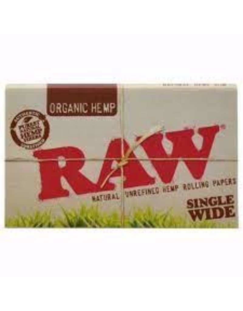 Raw Raw Organic Single Wide Rolling Papers