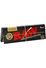 Raw Raw Black 1.25" Rolling Papers