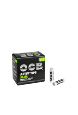 OCB OCB Activ Tips Slim Activated Charcoal Filters - 10/Pk