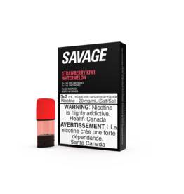 Savage STLTH Pods by Savage (3/Pk) Strawberry Kiwi Watermelon DISC 20mg