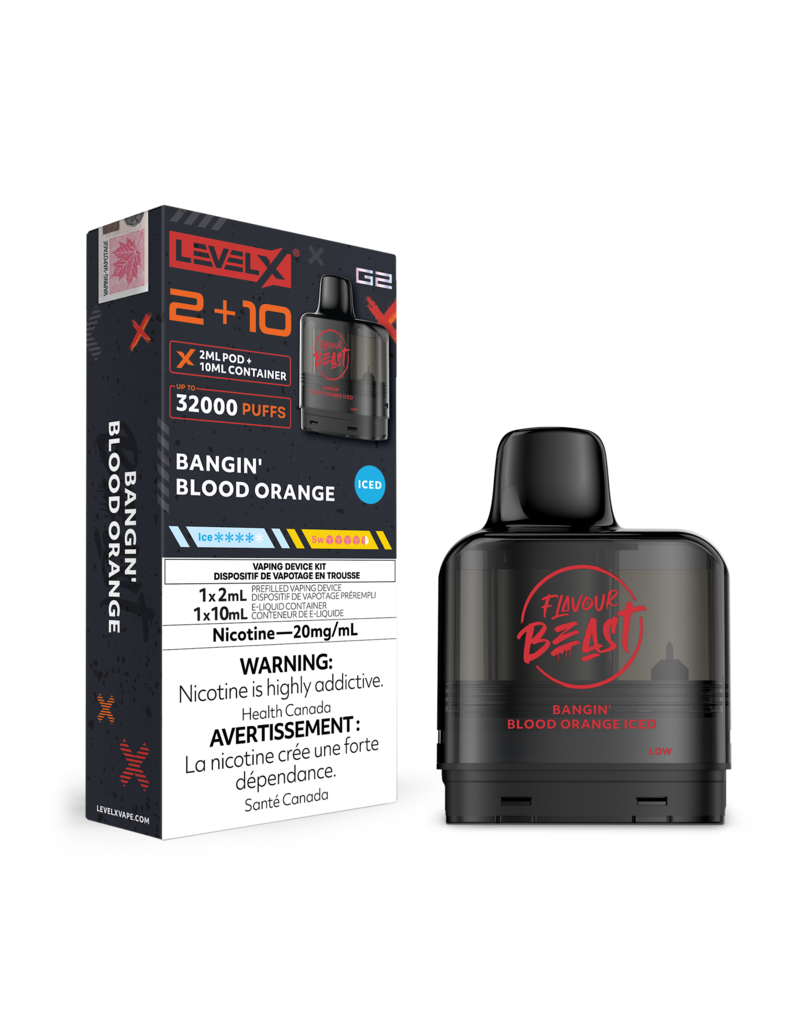 Flavour Beast Flavour Beast Level X G2 Pods 20mg (2mL+10mL)