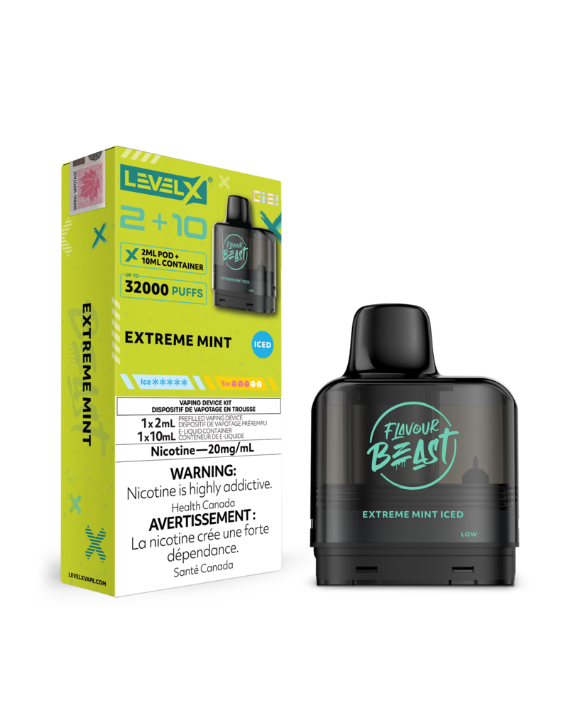 Flavour Beast Flavour Beast Level X G2 Pods 20mg (2mL+10mL)