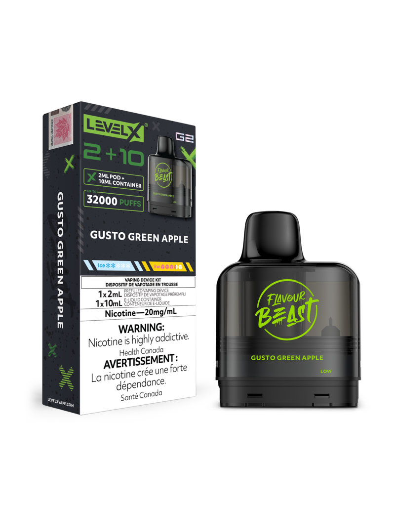 Flavour Beast Flavour Beast Level X G2 Pods 20mg (2mL+10mL)