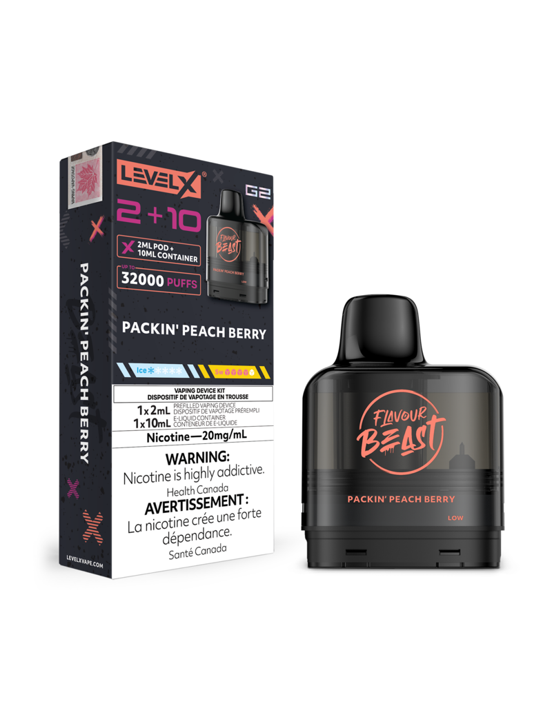 Flavour Beast Flavour Beast Level X G2 Pods 20mg (2mL+10mL)