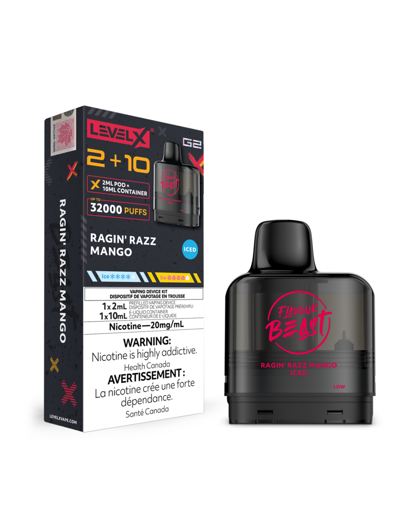 Flavour Beast Flavour Beast Level X G2 Pods 20mg (2mL+10mL)