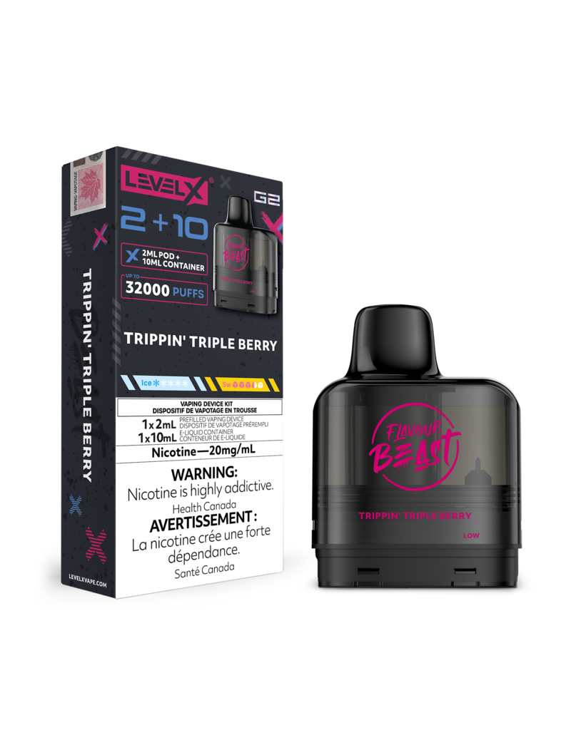 Flavour Beast Flavour Beast Level X G2 Pods 20mg (2mL+10mL)