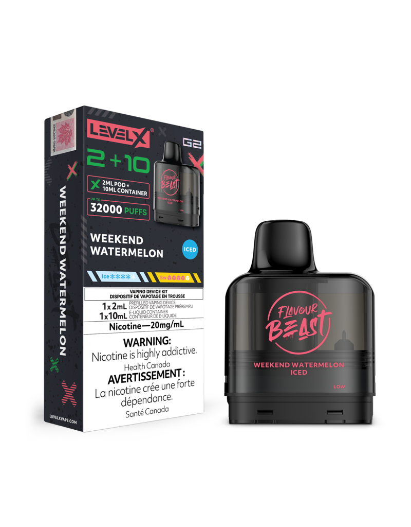 Flavour Beast Flavour Beast Level X G2 Pods 20mg (2mL+10mL)