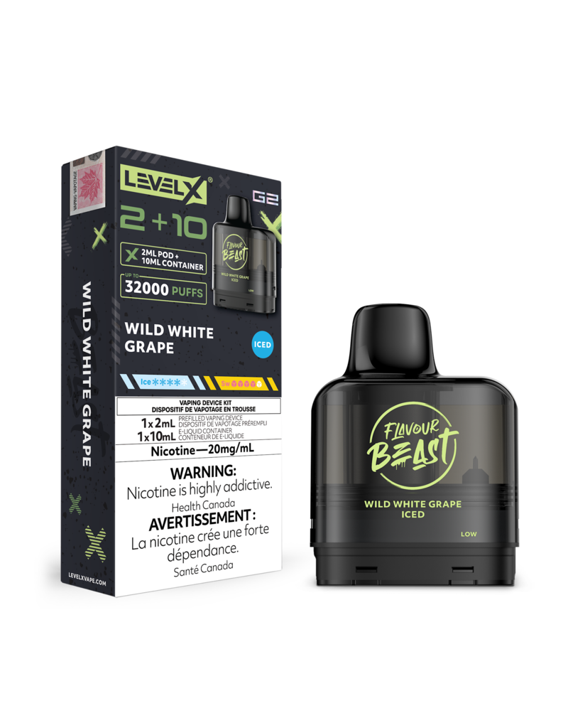 Flavour Beast Flavour Beast Level X G2 Pods 20mg (2mL+10mL)