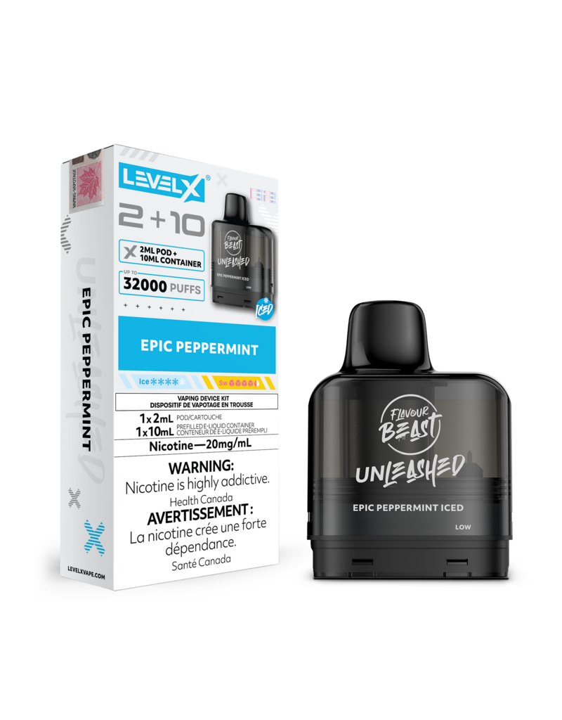 Flavour Beast Flavour Beast Level X G2 Pods Unleashed 20mg (2mL+10mL)