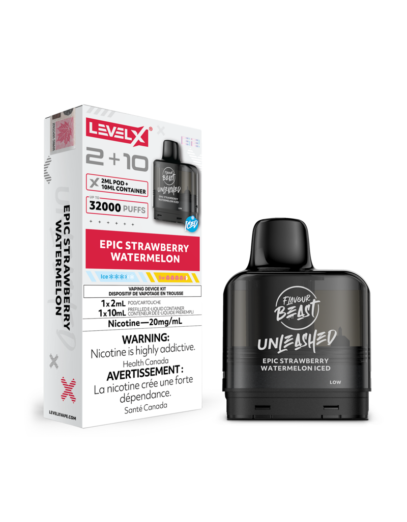 Flavour Beast Flavour Beast Level X G2 Pods Unleashed 20mg (2mL+10mL)