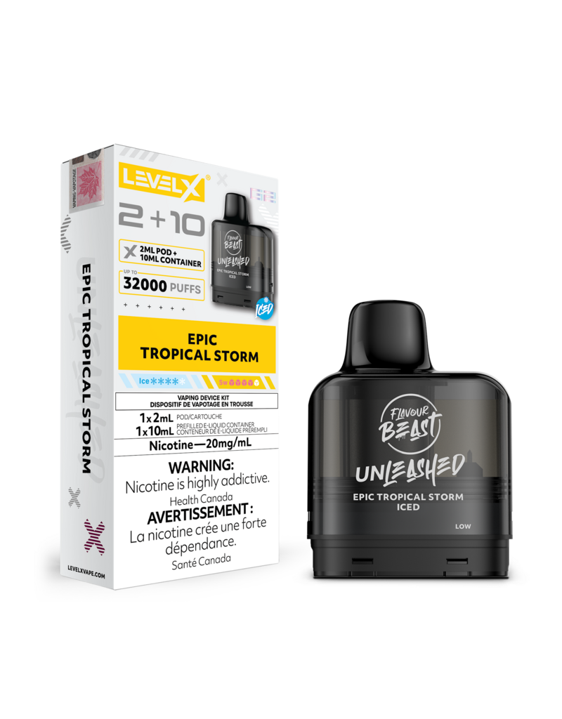 Flavour Beast Flavour Beast Level X G2 Pods Unleashed 20mg (2mL+10mL)