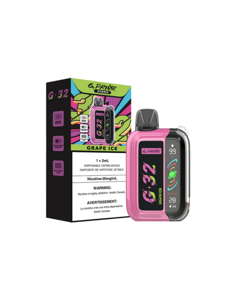 G Prime ABT (G-32) Hybrid Disposable Device (2mL)