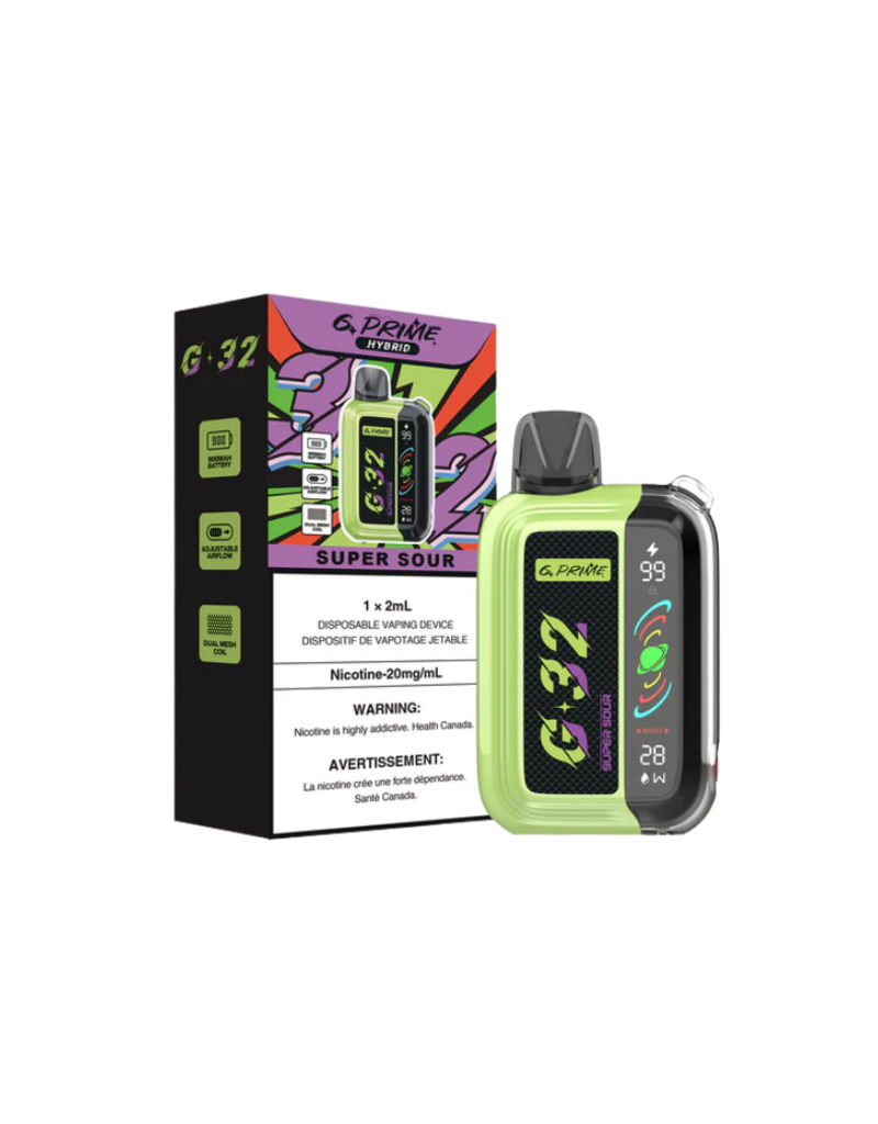 G Prime ABT (G-32) Hybrid Disposable Device (2mL)