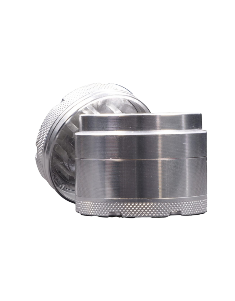 Puff Puff Grinder (2.2") (4PC) Silver