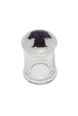 Clear Glass Pop Top Jar