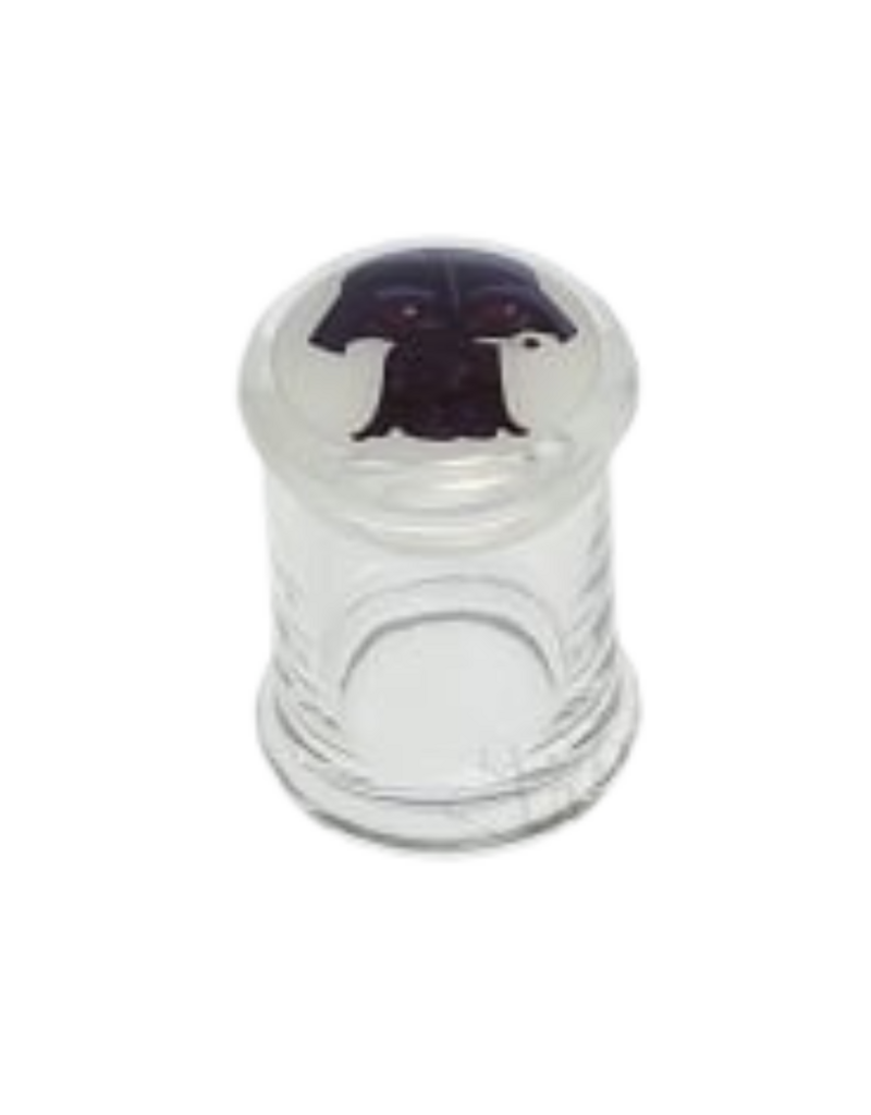 Clear Glass Pop Top Jar