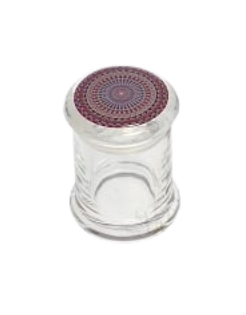 Clear Glass Pop Top Jar