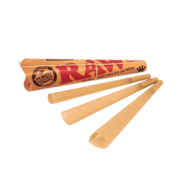 Raw Raw | Pre-Rolled King Cone Papers (3/Pk)