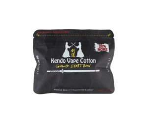Kendo Vape Cotton Gold Edition