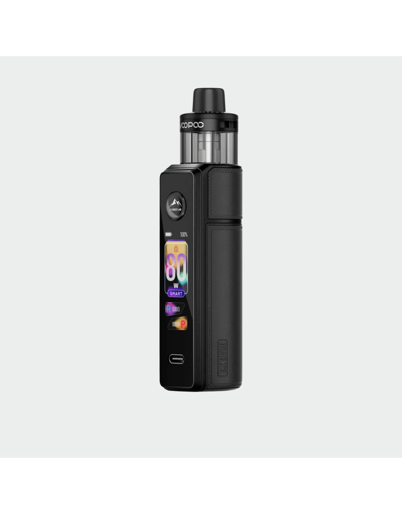Voopoo Voopoo Drag X3 Mod Pod Kit 80W Spray Black 2mL