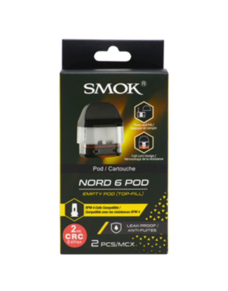 Smok Nord 6 Replacement Pod (2mL) (Single)
