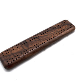 Travel Cribbage Board  -  Walnut