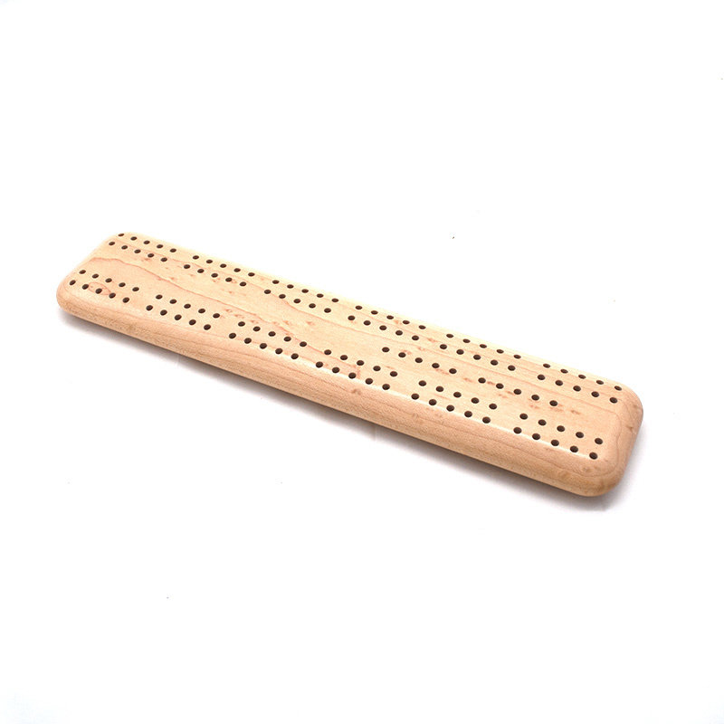 Travel Cribbage, Bird's-eye Maple