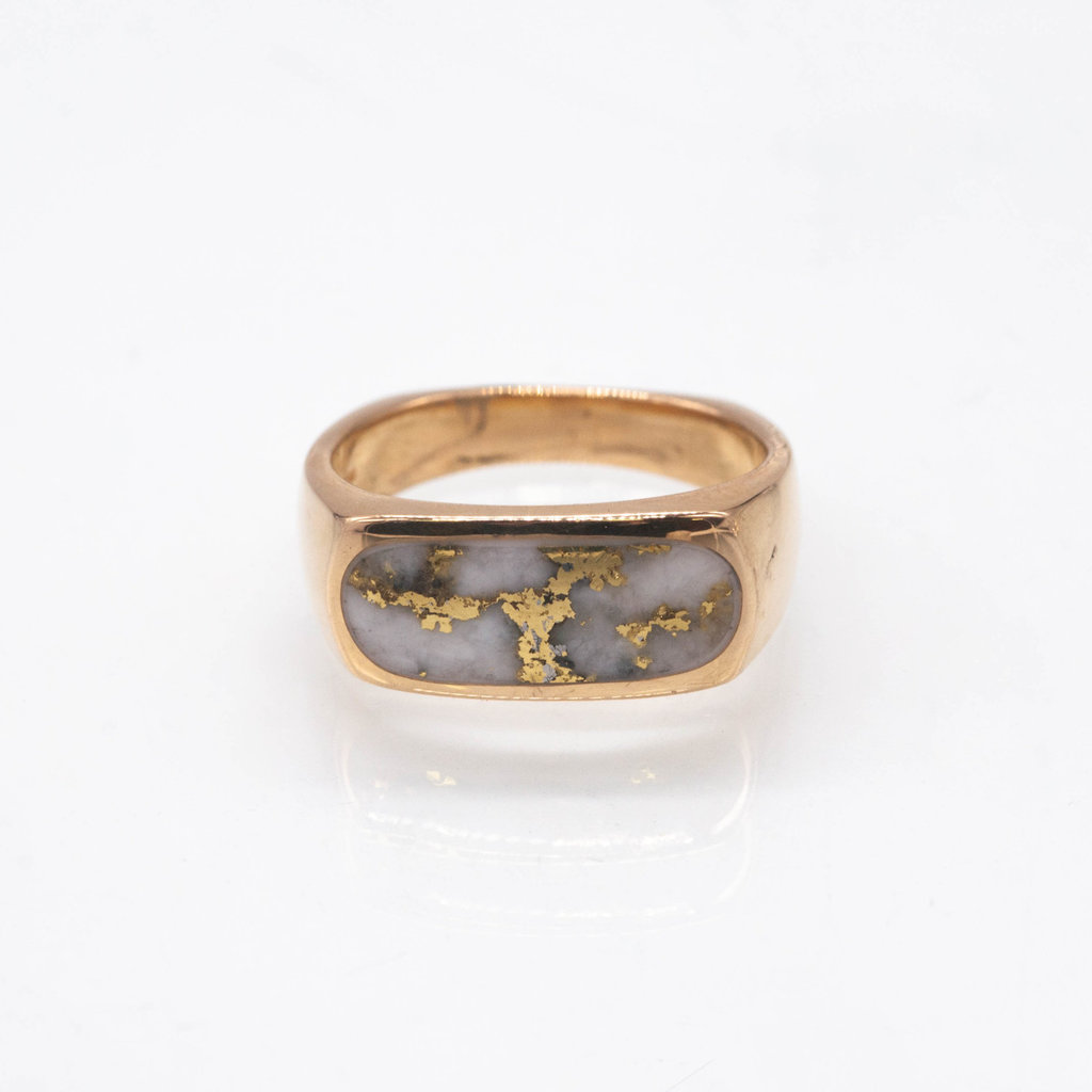 Gold Quartz Ring - 10.5 - RM816Q